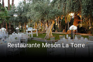 Restaurante Mesón La Torre reserva