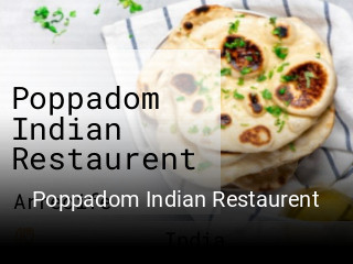 Poppadom Indian Restaurent reserva de mesa