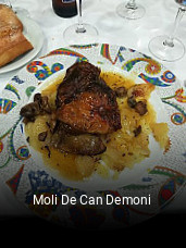 Reserve ahora una mesa en Moli De Can Demoni