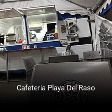 Cafeteria Playa Del Raso reservar mesa