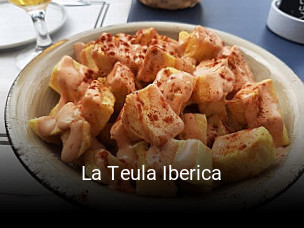 Reserve ahora una mesa en La Teula Iberica