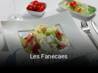 Reserve ahora una mesa en Les Fanecaes