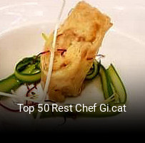 Reserve ahora una mesa en Top 50 Rest Chef Gi.cat