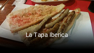 La Tapa Iberica reserva de mesa