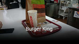 Burger King reservar mesa
