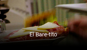 Reserve ahora una mesa en El Bare-tito