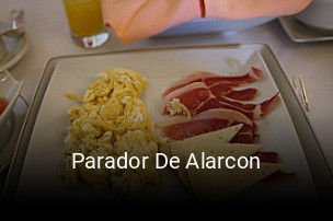 Reserve ahora una mesa en Parador De Alarcon