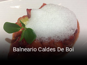 Balneario Caldes De Boi reserva