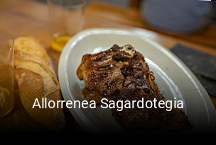 Reserve ahora una mesa en Allorrenea Sagardotegia