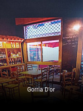 Gorria D'or reserva de mesa
