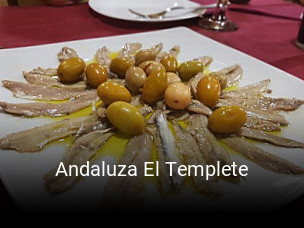 Andaluza El Templete reserva de mesa
