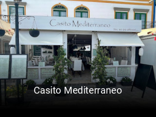 Reserve ahora una mesa en Casito Mediterraneo