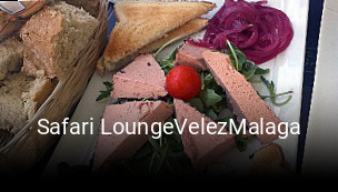 Reserve ahora una mesa en Safari LoungeVelezMalaga