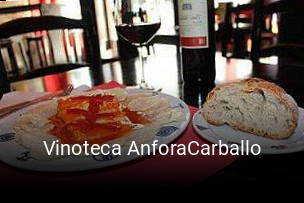 Reserve ahora una mesa en Vinoteca AnforaCarballo