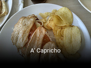 A' Capricho reservar mesa