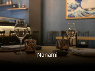Nanami reservar mesa