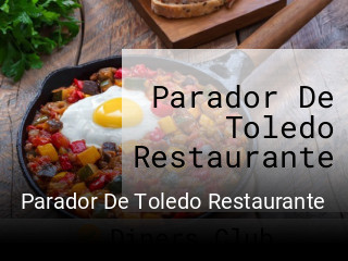 Parador De Toledo Restaurante reserva de mesa