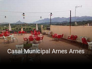 Casal Municipal Arnes Arnes reservar mesa