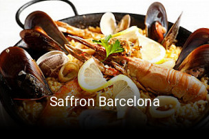 Reserve ahora una mesa en Saffron Barcelona