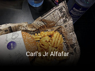 Reserve ahora una mesa en Carl's Jr Alfafar