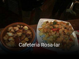 Cafeteria Rosa-lar reserva de mesa