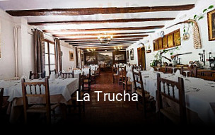 Reserve ahora una mesa en La Trucha