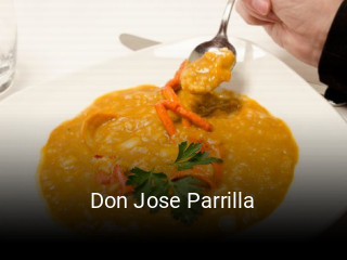 Don Jose Parrilla reservar mesa
