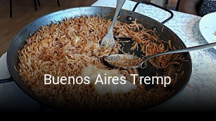 Buenos Aires Tremp reserva de mesa