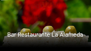 Bar Restaurante La Alameda reserva de mesa
