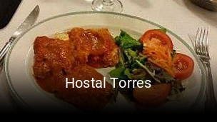 Hostal Torres reservar mesa