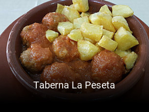 Taberna La Peseta reserva de mesa