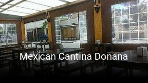 Mexican Cantina Donana reserva de mesa