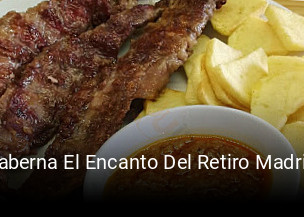 Reserve ahora una mesa en Taberna El Encanto Del Retiro Madrid