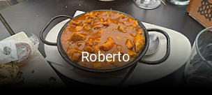 Roberto reservar mesa