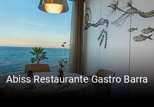 Abiss Restaurante Gastro Barra reservar en línea