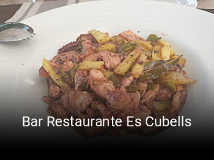 Reserve ahora una mesa en Bar Restaurante Es Cubells