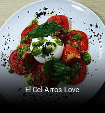 Reserve ahora una mesa en El Cel Arros Love