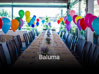 Reserve ahora una mesa en Baluma
