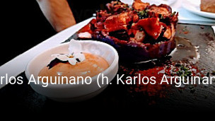 Reserve ahora una mesa en Karlos Arguinano (h. Karlos Arguinano)