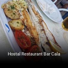 Reserve ahora una mesa en Hostal Restaurant Bar Cala