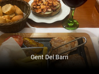 Gent Del Barri reserva de mesa