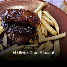 Reserve ahora una mesa en El Olivio, Gran Alacant