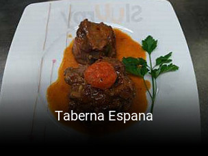 Reserve ahora una mesa en Taberna Espana