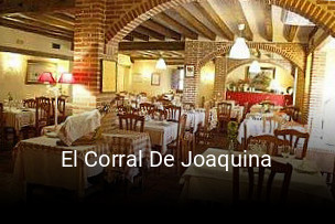El Corral De Joaquina reserva de mesa