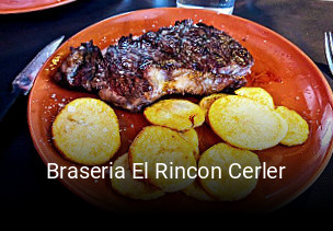 Braseria El Rincon Cerler reservar mesa