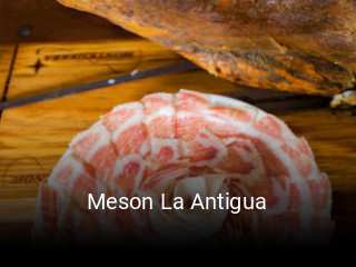 Reserve ahora una mesa en Meson La Antigua