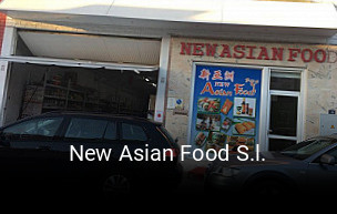 New Asian Food S.l. reserva de mesa