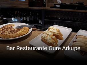Reserve ahora una mesa en Bar Restaurante Gure Arkupe