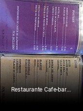 Reserve ahora una mesa en Restaurante Cafe-bar Nieto