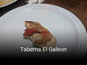 Reserve ahora una mesa en Taberna El Galeon